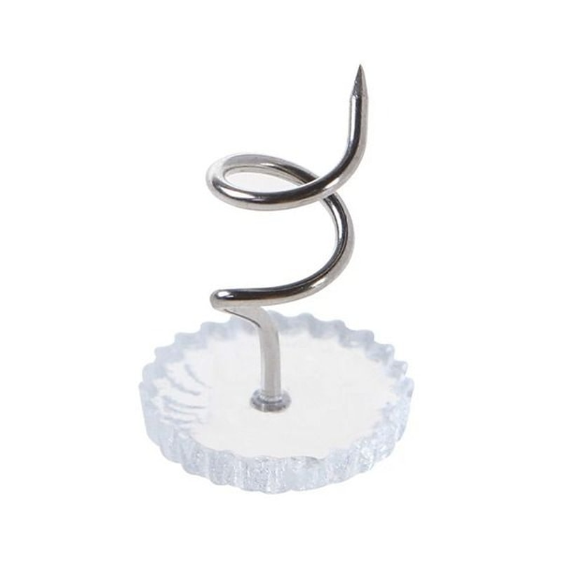 Clear Head Upholstery Tacks Twist Pins For Bed Sofa Fabric Chair Headliner And Home Decor Projects 5