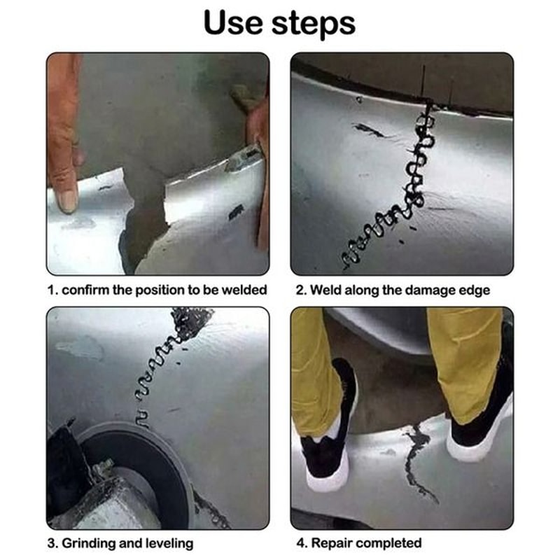 Hot Stapler Staples Repair Kit For Plastic Welder Gun Car Bumper Fender Ideal For Quick Fixes 11