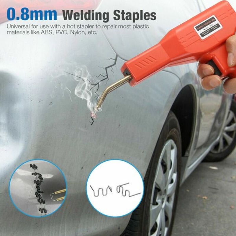 Hot Stapler Staples Repair Kit For Plastic Welder Gun Car Bumper Fender Ideal For Quick Fixes 2