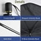 Car Sun Shade Umbrella Foldable Front Window Cover UV Blocker For Windshield Heat Protection Visor 9