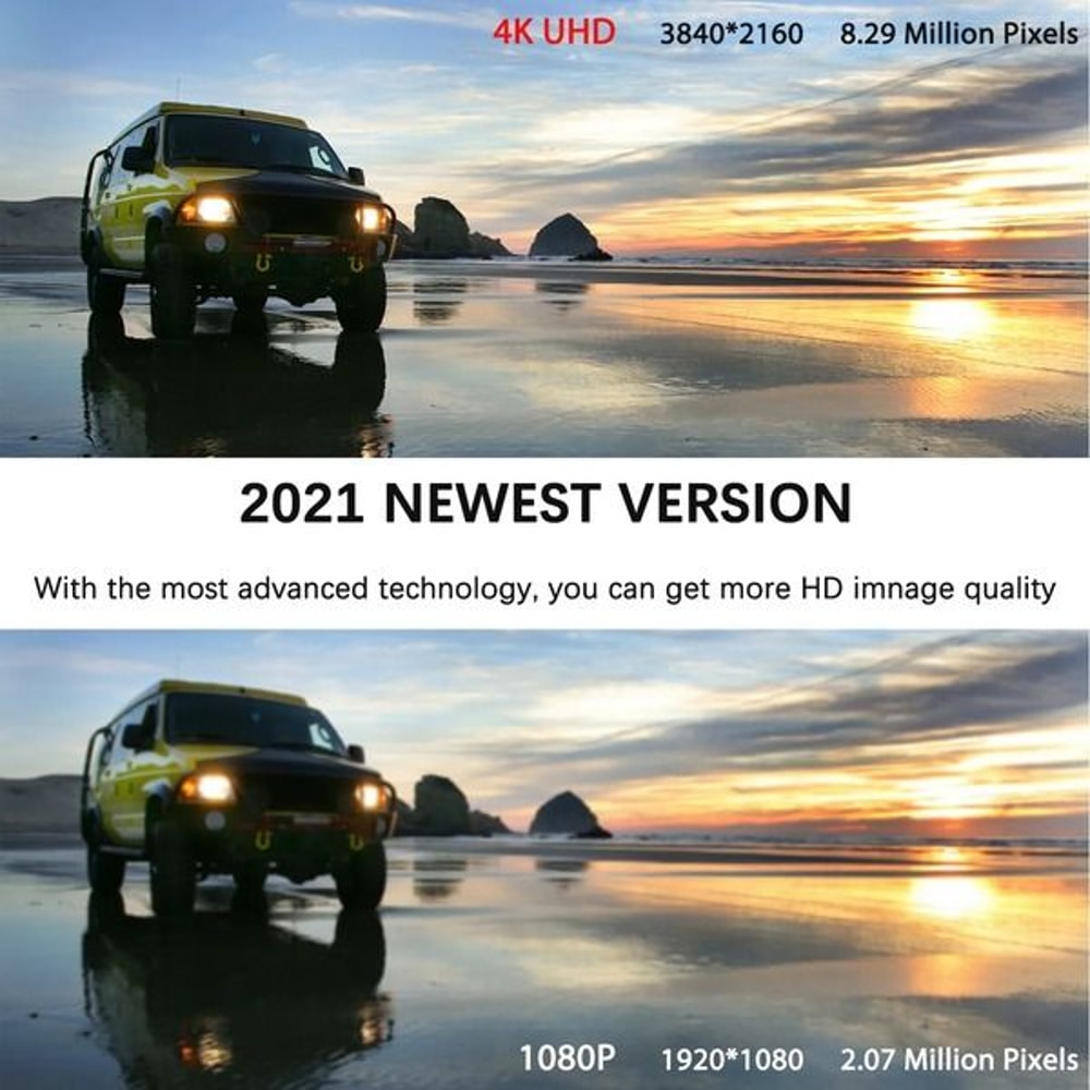 HDTV Amplified Digital TV Antenna Upgraded Long Range Indoor 4K 1080p Free HD Channels No Monthly B 5