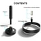 HDTV Amplified Digital TV Antenna Upgraded Long Range Indoor 4K 1080p Free HD Channels No Monthly B 6