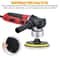Buffing Polishing Wool Pad Kit Car Polisher Drill Adapter Drill Attachment For Auto Detailing 7