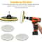 Buffing Polishing Wool Pad Kit Car Polisher Drill Adapter Drill Attachment For Auto Detailing 4