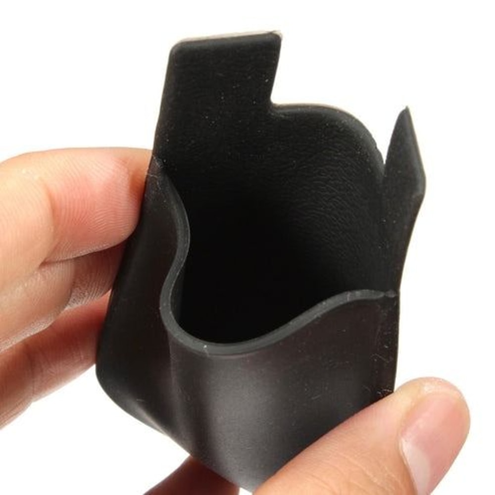 Silicone Adhesive Credit Card Holder Black Cell Phone Wallet Pocket Sticker Fits Credit Cards Durab 5