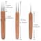Bamboo Handle Dread Knit Tool DIY Crochet Needle Hook For Hair Braiding Dreadlock Weaving 9