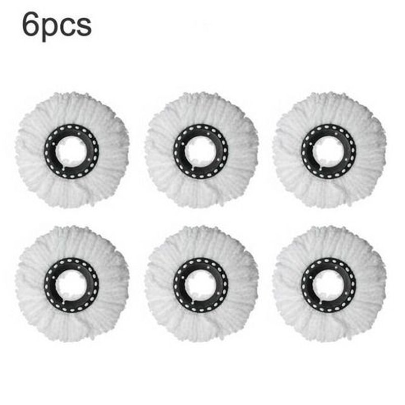 Microfiber Mop Head Refill Spin Mop Easy Cleaning For Mop High Absorbent Machine Washable Mop Heads 5