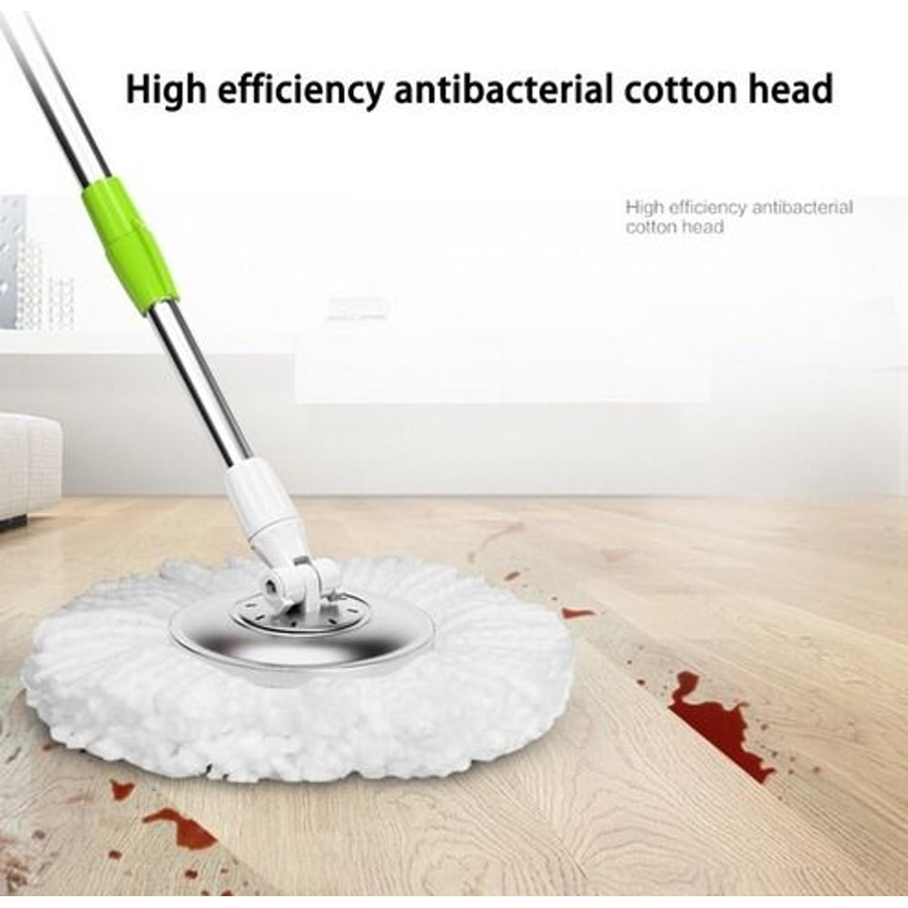 Microfiber Mop Head Refill Spin Mop Easy Cleaning For Mop High Absorbent Machine Washable Mop Heads 8