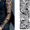 Waterproof Large Temporary Arm Tattoo Sticker Sleeve For Man And Women Perfect For Parties Weddings 2