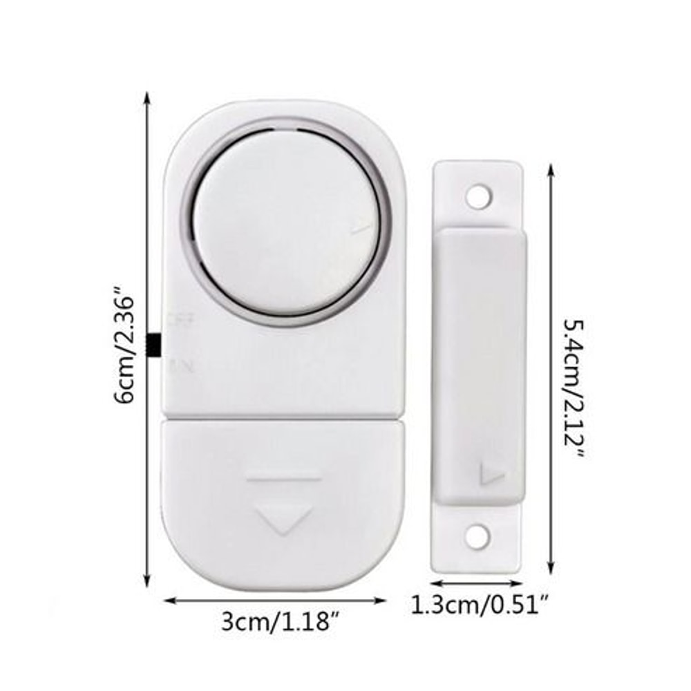 Wireless Home Security System Window And Door Magnetic Sensor Alarm For Burglar Prevention 1