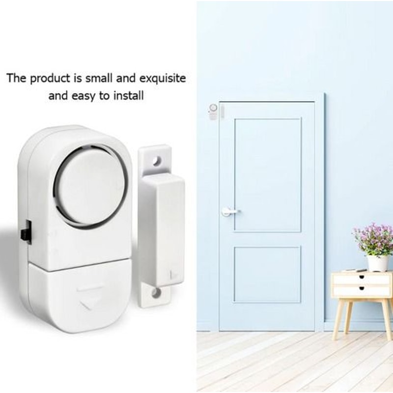 Wireless Home Security System Window And Door Magnetic Sensor Alarm For Burglar Prevention 6