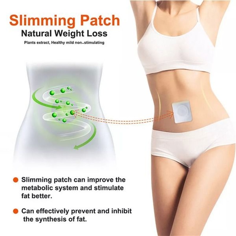 Slim Patch Weight Loss Slimming Diets Pads Detox Burn Fat Adhesive For Metabolism Boost 12