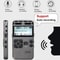 Rechargeable Digital Voice Recorder LCD Screen MP3 Player HighQuality Sound Voice Dictaphone With E 8