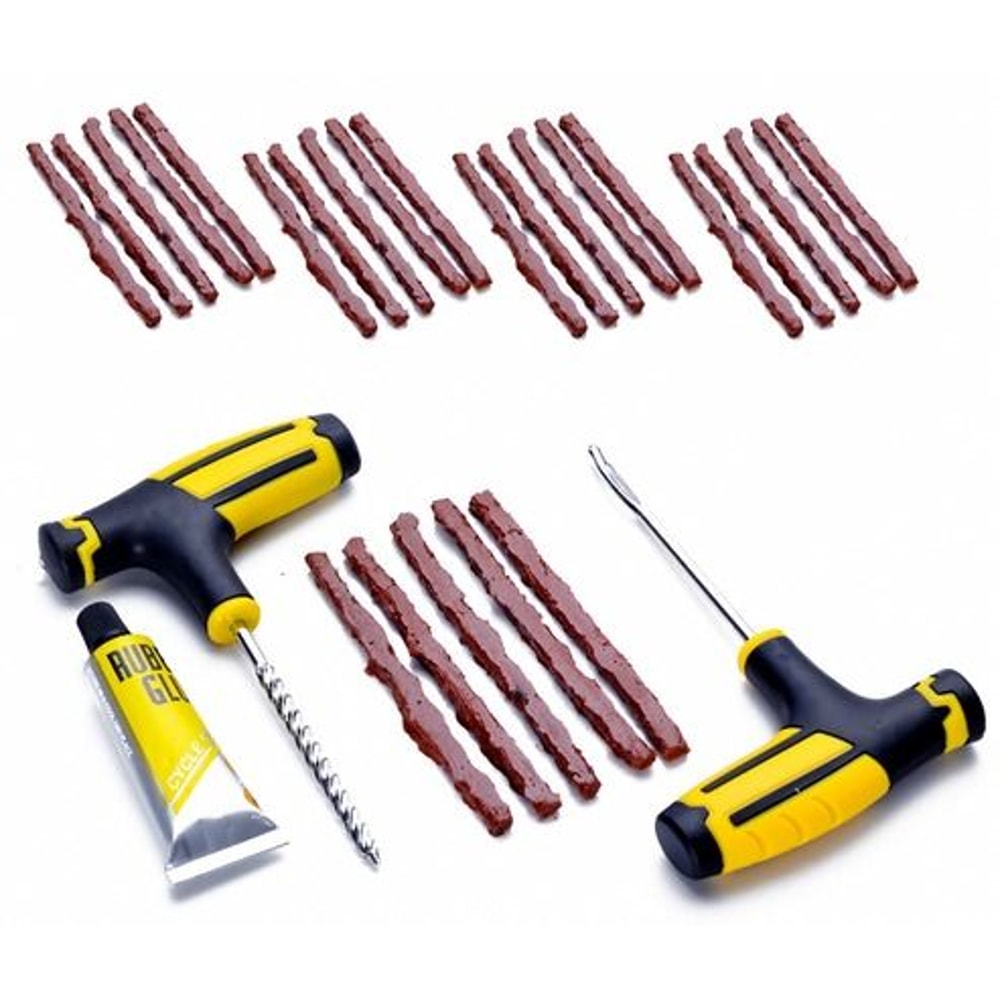 DIY Flat Tire Repair Kit For Car Truck Motorcycle Home Plug Patch Kit Heavy Duty And Reliable 0