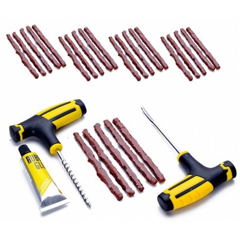 DIY Flat Tire Repair Kit For Car Truck Motorcycle Home Plug Patch Kit Heavy Duty And Reliable 0