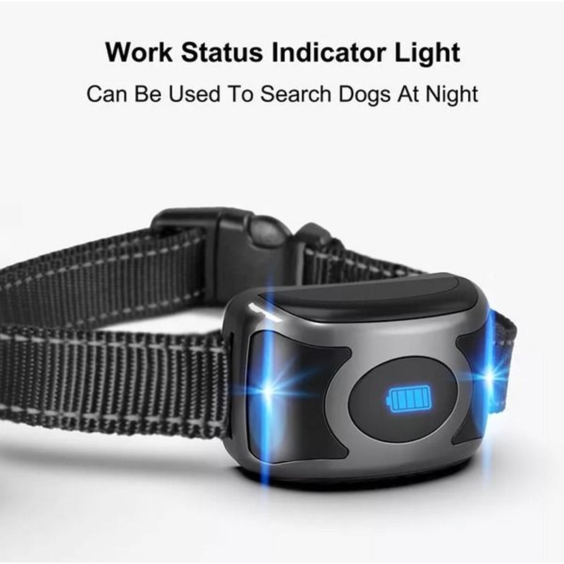 Remote Dog Training Shock Collar Waterproof For Small Medium Large Dogs Long Standby Vibration Tone 5