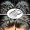 Wave Style Metal Hair Headband Adjustable Sports Hoop Band Comb NonSlip Flexible Perfect For Men W 0