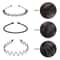 Wave Style Metal Hair Headband Adjustable Sports Hoop Band Comb NonSlip Flexible Perfect For Men W 10
