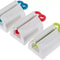 Toothpaste Squeezer Dispenser Bathroom Tube Easy Stand Holder Rolling Seat For Easy Application 10