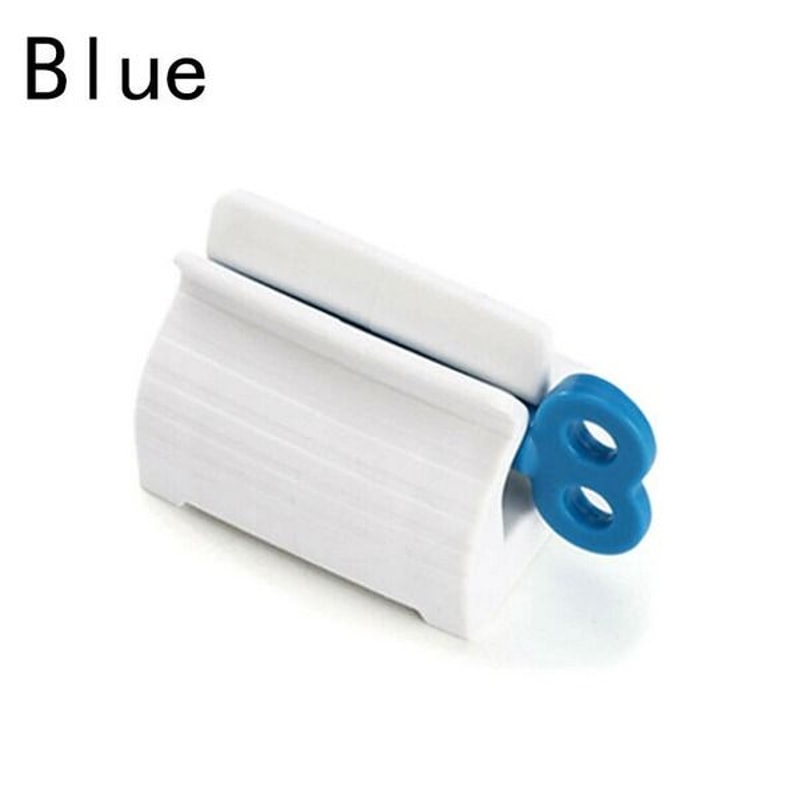 Toothpaste Squeezer Dispenser Bathroom Tube Easy Stand Holder Rolling Seat For Easy Application 7