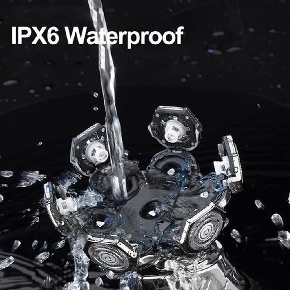 Cordless Shaver For Men Electric Head Razor Wet Dry Fast Charging Facial Trimmer Grooming Kit 13