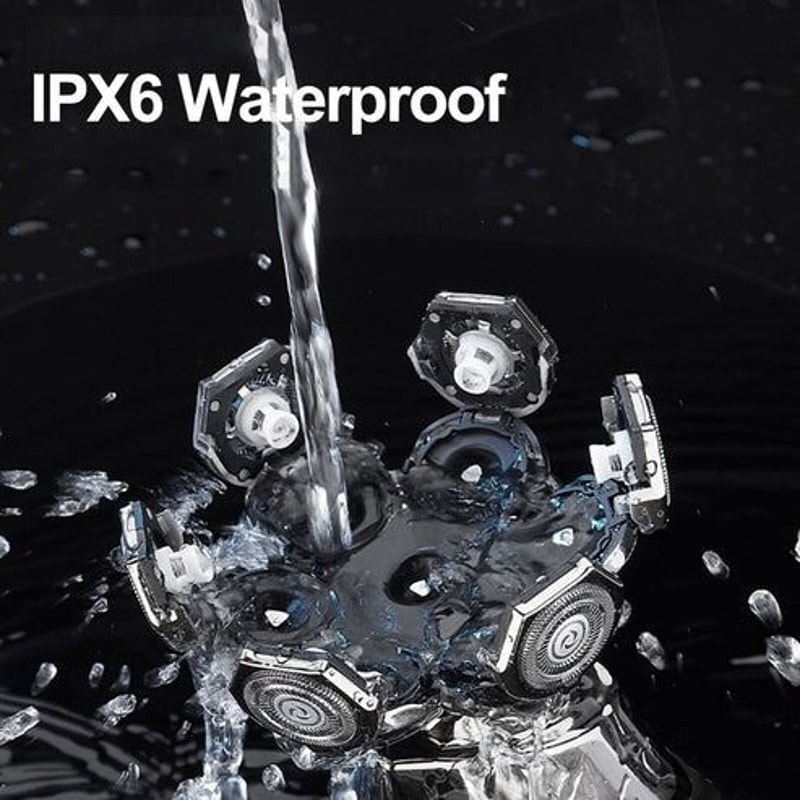 Cordless Shaver For Men Electric Head Razor Wet Dry Fast Charging Facial Trimmer Grooming Kit 13