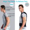 Adjustable Posture Corrector Low Back Support Brace Belt Shoulder Support For Men Women 11