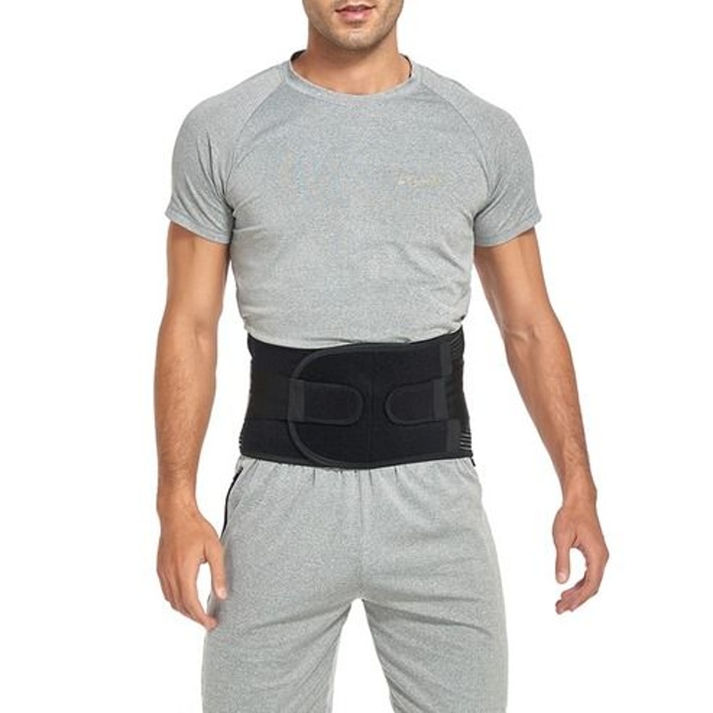 Lumbar Support Waist Belt For Men And Women Adjustable Lower Back Brace For Pain Relief Comfortable 3