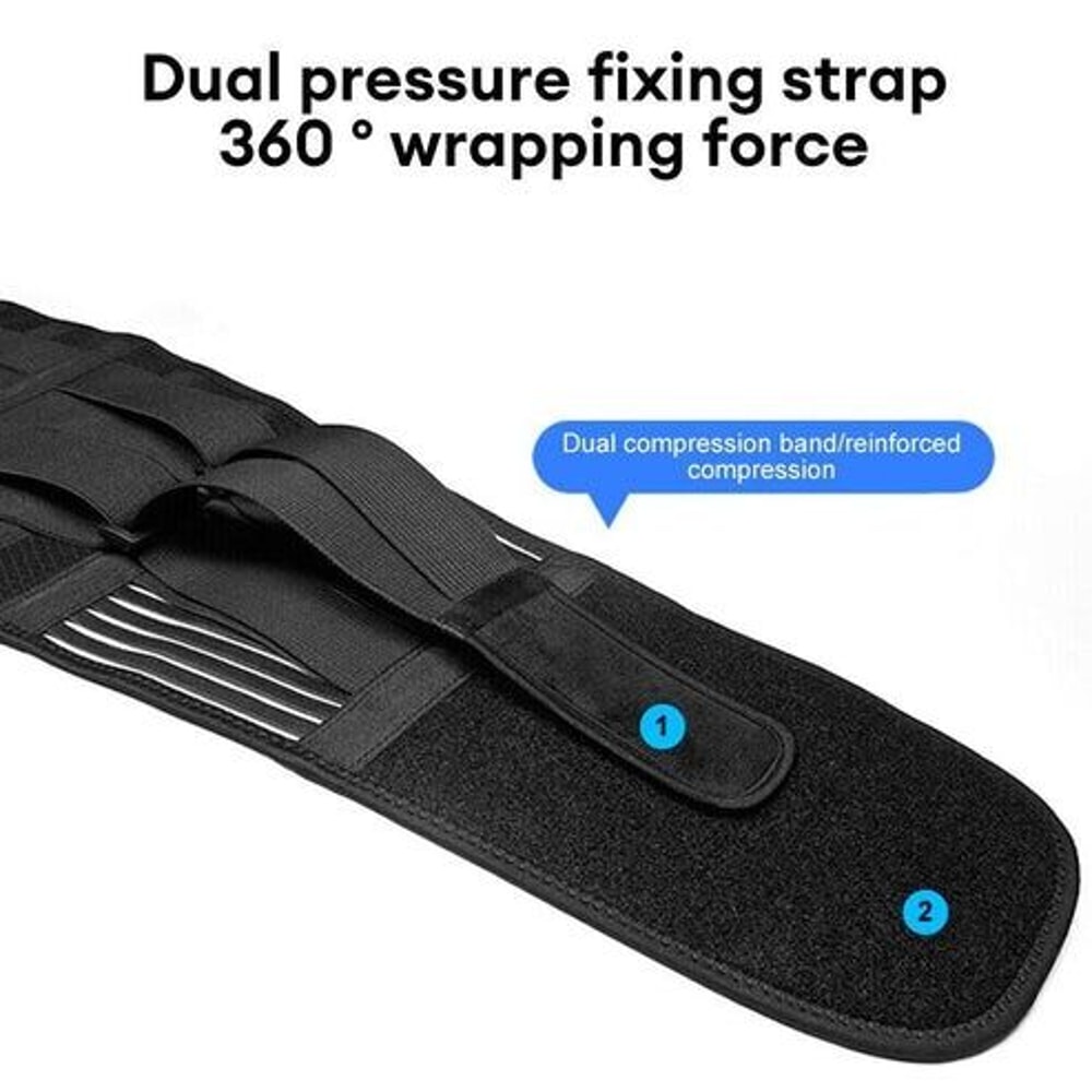 Lumbar Support Waist Belt For Men And Women Adjustable Lower Back Brace For Pain Relief Comfortable 5