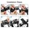 Bicycle Handlebar Mount Aluminum Motorcycle Bike Holder For Cell Phones GPS Sturdy And Secure Bike 4