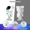 Astronaut Galaxy Projector LED Night Light Ocean Starry Sky Lamp With Remote Adjustable Angles Cus 12
