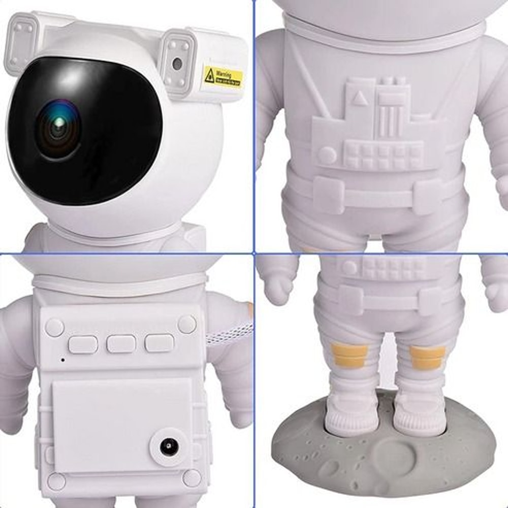 Astronaut Galaxy Projector LED Night Light Ocean Starry Sky Lamp With Remote Adjustable Angles Cus 1
