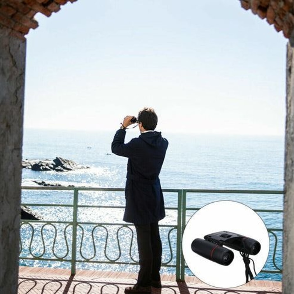 Zoom Binoculars Compact Folding Telescope For Outdoor Travel Day And Night Use 4