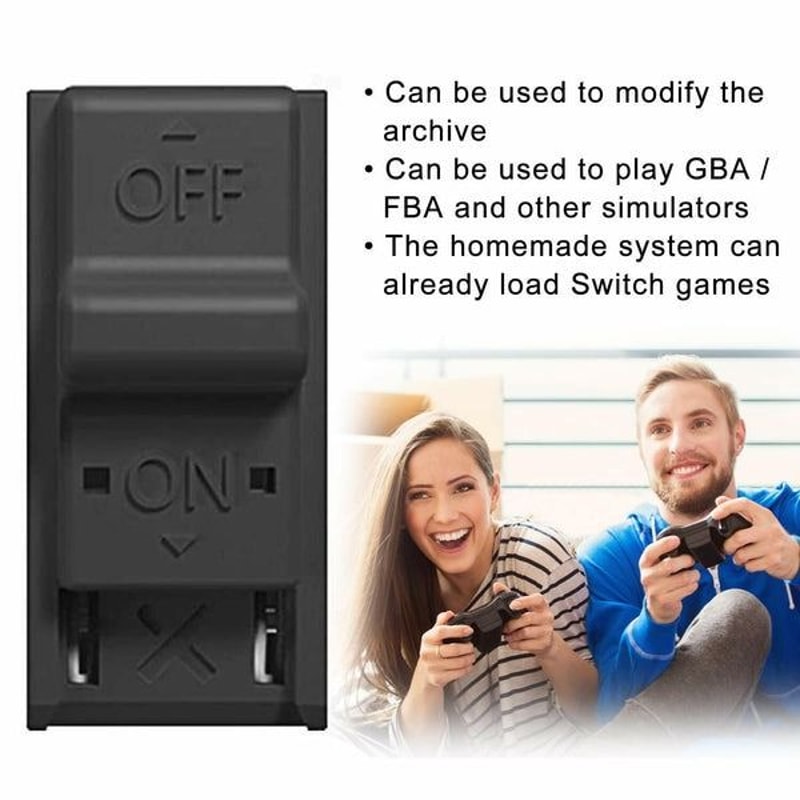 Short Circuit Jig For Nintendo Switch Black RCM Tool Clip For Loader Recovery Mode 5