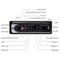 Bluetooth Car Stereo InDash FM Aux Input Receiver MP3 Player USB SD Radio HandsFree Calling High Ou