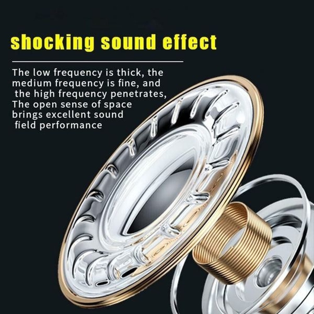 True Wireless Bluetooth Headset Earbuds HiFi Sport Earphones For Clear Sound Comfort 5