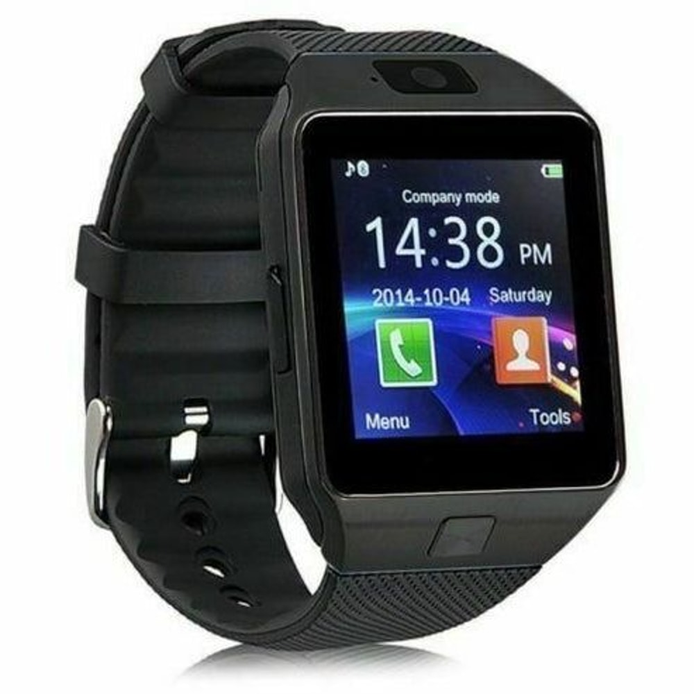 Smart Bluetooth Watch Waterproof With Camera Phone Mate For Android Call Reminder Pedometer 0