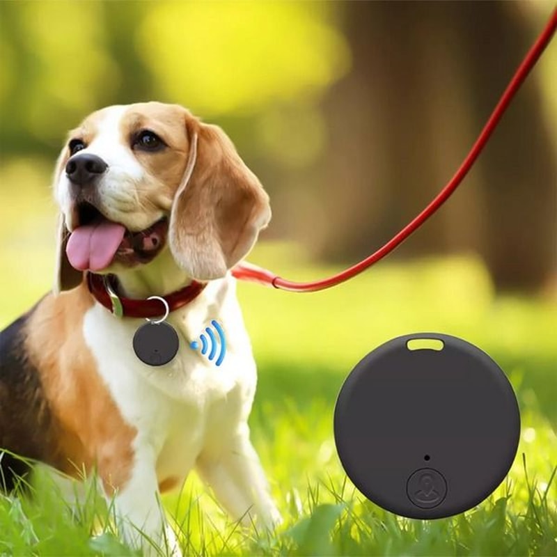 Bluetooth Mini GPS Tracking Device Child Pet Finder Key Tag RealTime Location Tracker For Pets And 0