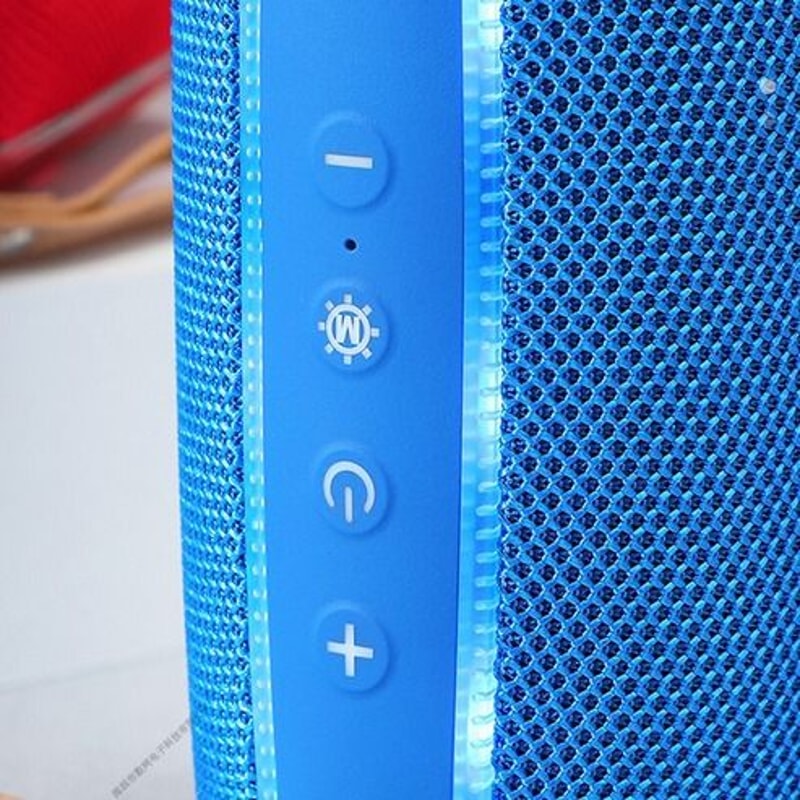 Waterproof Bluetooth Speaker Outdoor Stereo With Enhanced Bass USBTFFM Radio Loud Volume 5