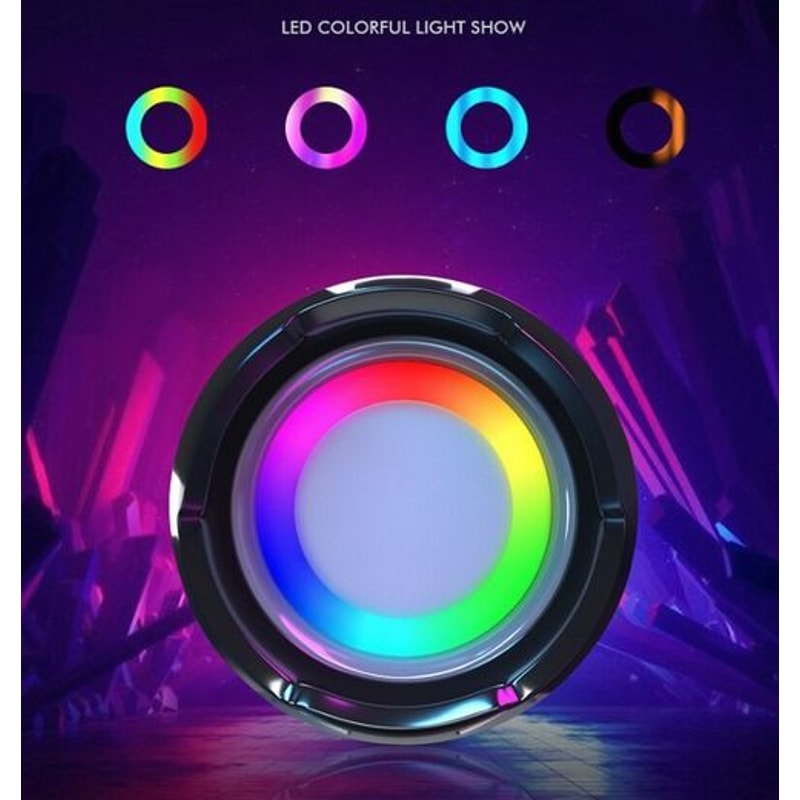 Waterproof Bluetooth Speaker Outdoor Stereo With Enhanced Bass USBTFFM Radio Loud Volume 6