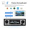 Classic Bluetooth Car Stereo FM Radio MP3 Player USB Audio Receiver AUX Remote Control Vintage Desi 2