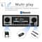 Classic Bluetooth Car Stereo FM Radio MP3 Player USB Audio Receiver AUX Remote Control Vintage Desi 10
