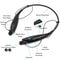 Stereo Earbuds Earphone Bluetooth Neckband Wireless Headphones Mic Headset For HighQuality Sound 1