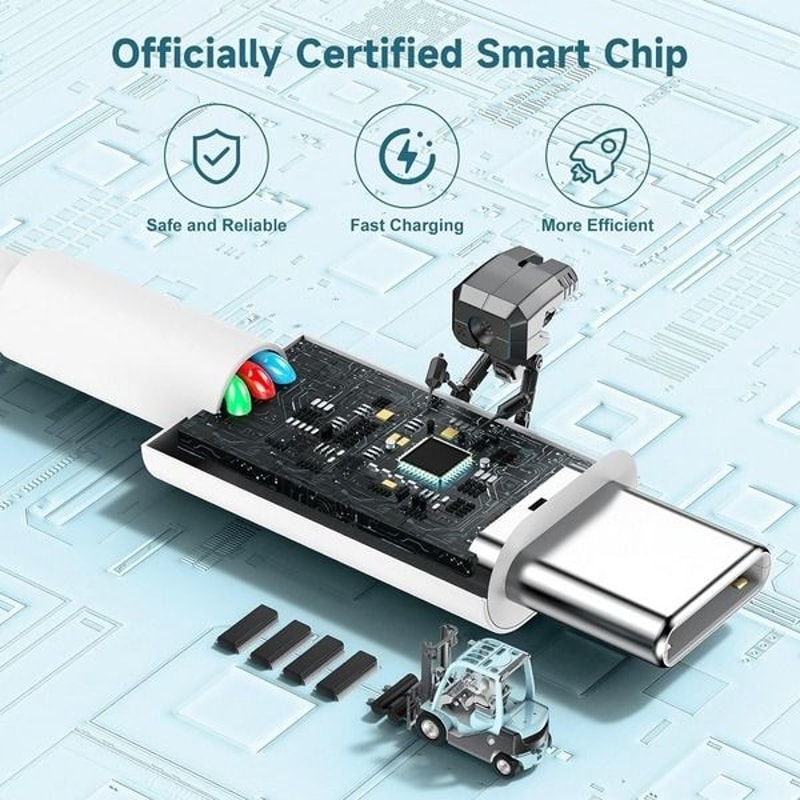 Fast Charging USBC TypeC Cable Braided Cord For MacBook Pro IPad Pro Samsung Galaxy 60W HighSpeed D 3