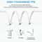 Fast Charging USBC TypeC Cable Braided Cord For MacBook Pro IPad Pro Samsung Galaxy 60W HighSpeed D 6