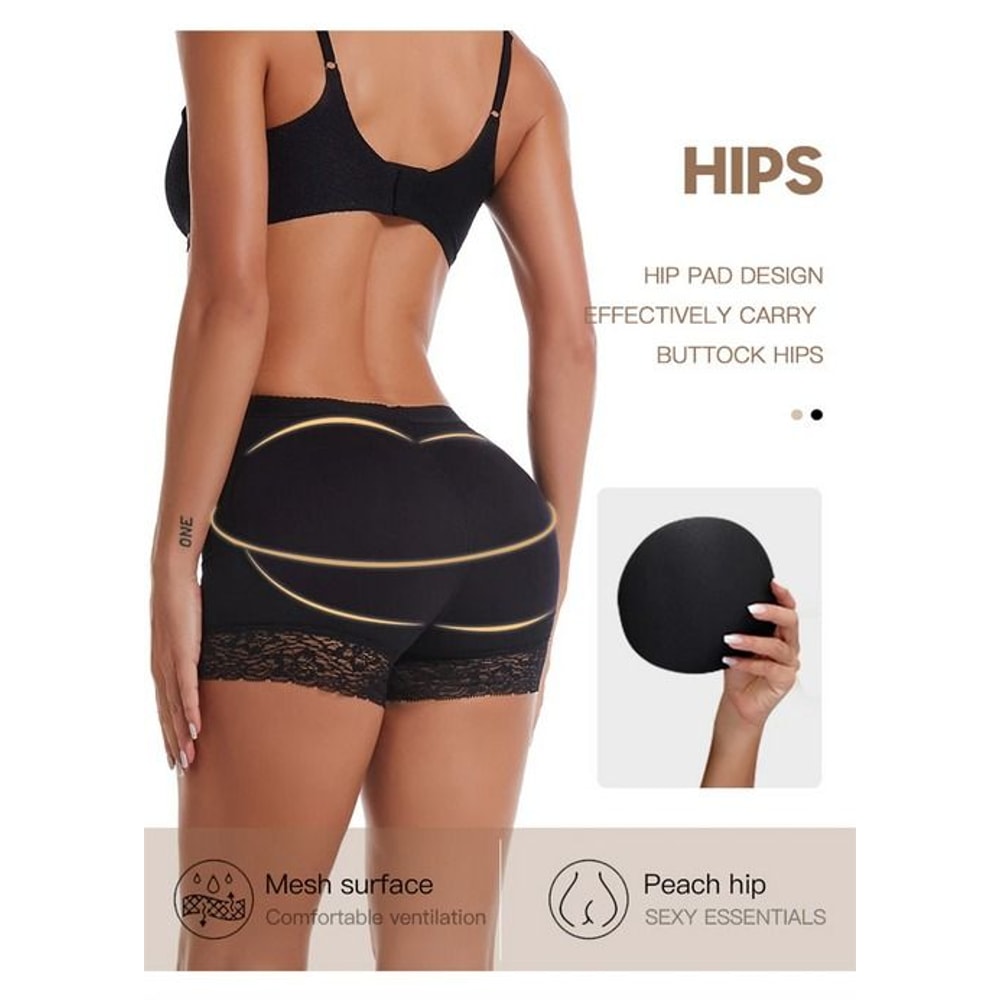 Womens Booty Shaper Padded Underwear Fake Ass Butt Lifter Hip Enhancer Tummy Control For Sexy Curv 6
