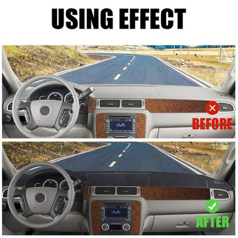 Dash Cover Mat For Chevy Silverado GMC Sierra Avalanche Suburban Dash Protection 14