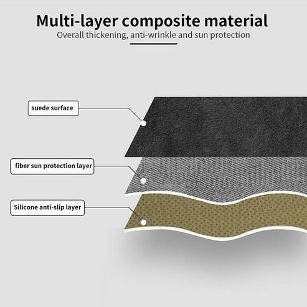 Dash Cover Mat For Chevy Silverado GMC Sierra Avalanche Suburban Dash Protection 12