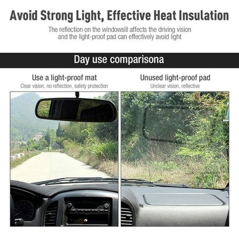 Dash Cover Mat For Chevy Silverado GMC Sierra Avalanche Suburban Dash Protection 2