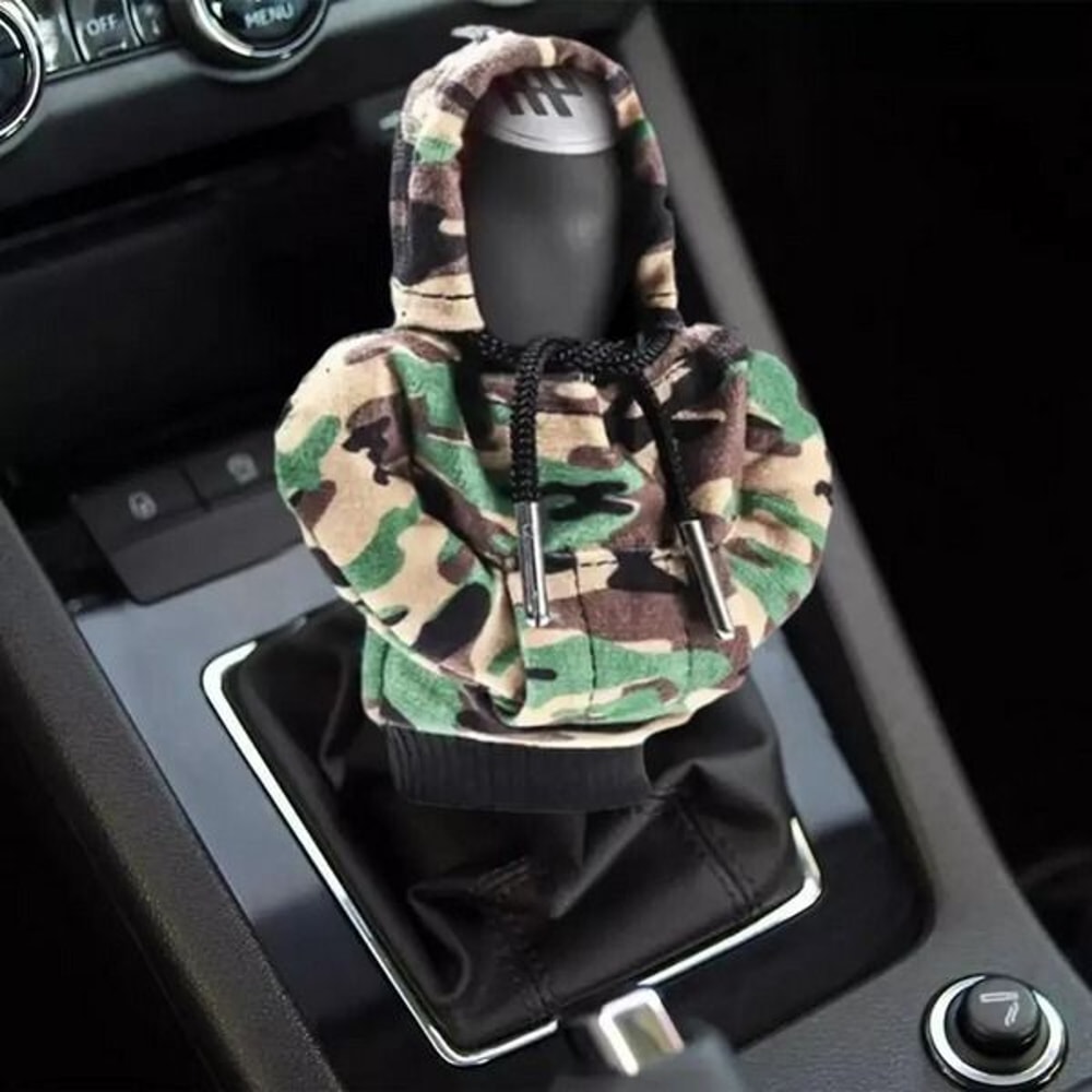 Mini Hoodie Gear Shift Cover Car Gear Shift Cover For Car Shifter Interior Trim Protection 0